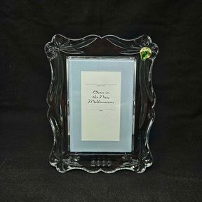Waterford Crystal "Born in the New Millennium" 2000 Frame