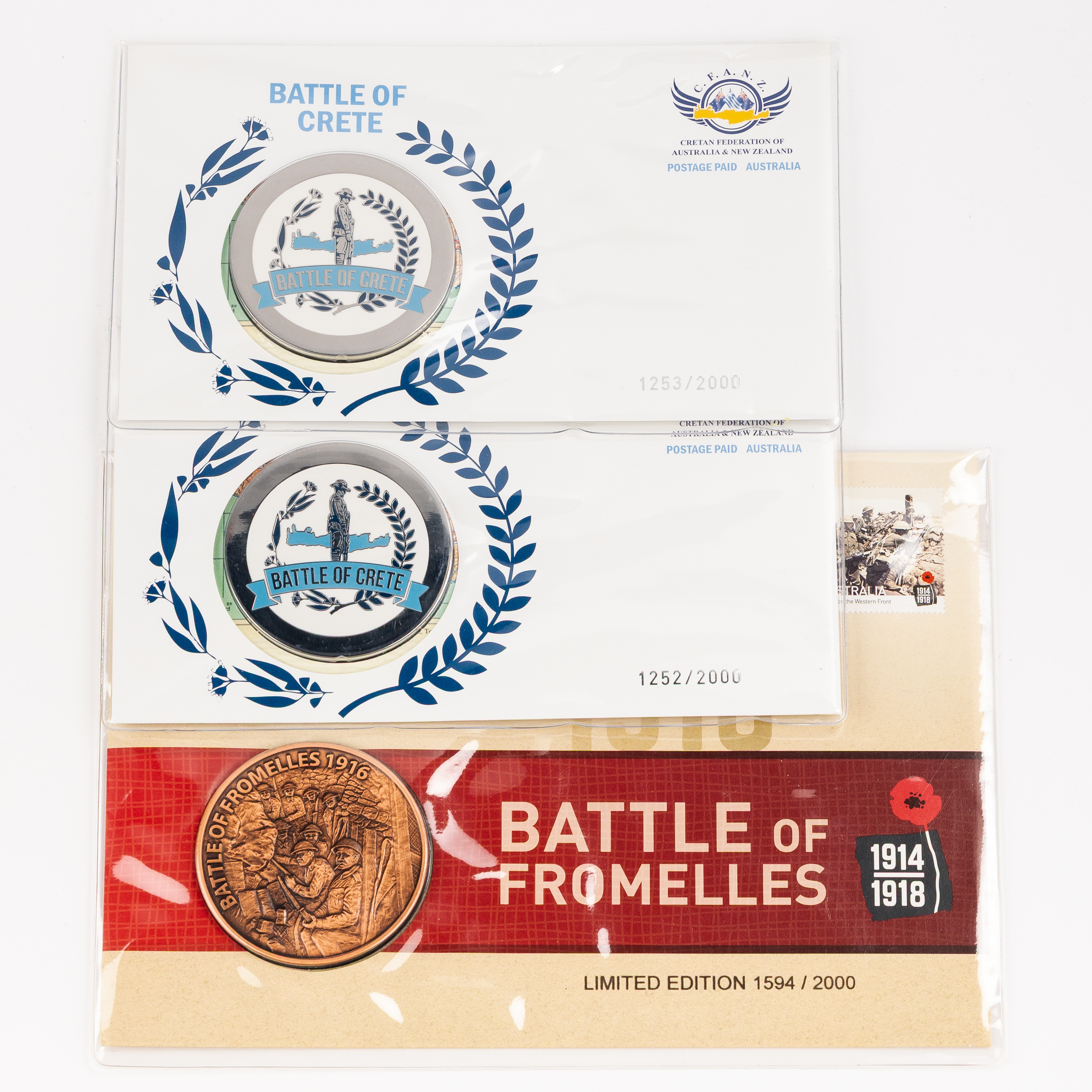 Battle of Fromelles & Crete, 2016 - 2021, UNC
