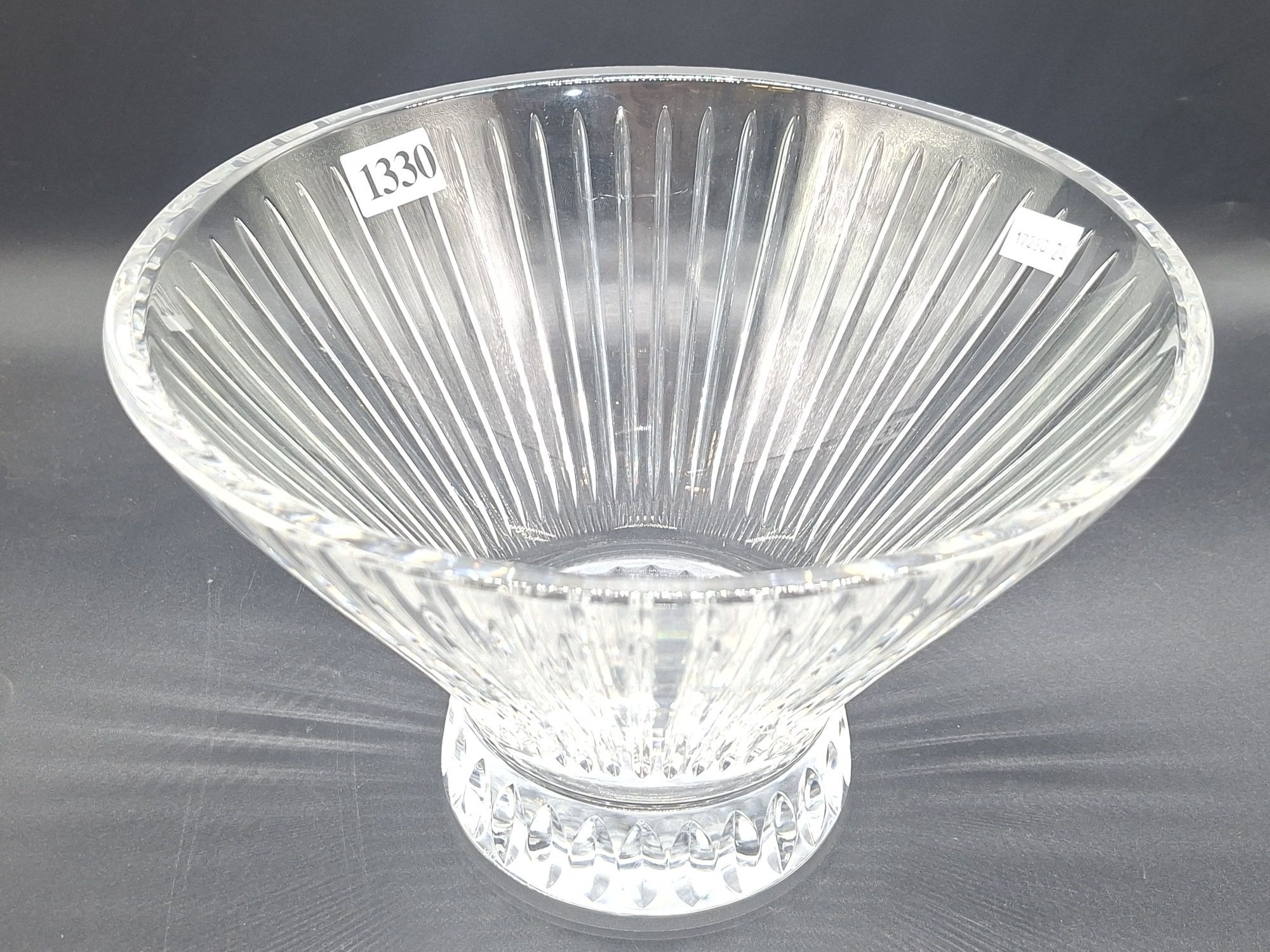 ROYAL DOULTON CRYSTAL SERVING BOWL