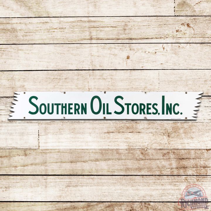 Rare Southern Oil Stores Dixie Vim Die Cut Single Sided Porcelain Sign