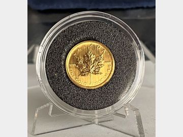 2006 CANADA MAPLE LEAF 1/20oz GOLD $1 COIN