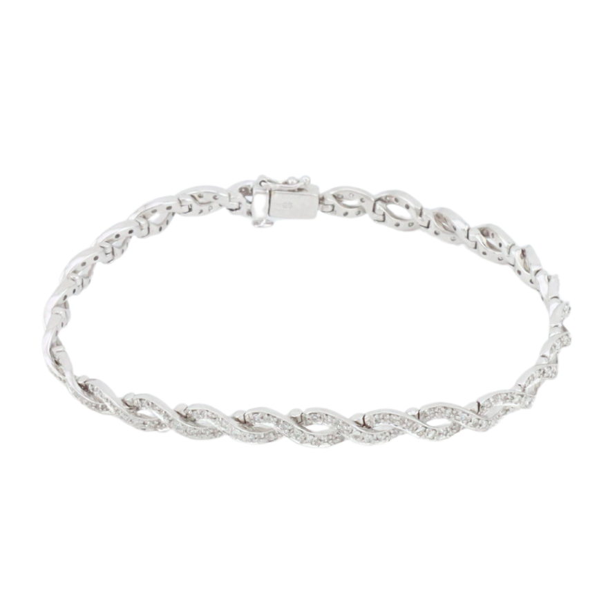 Pulsera de eslabones tipo “Infinito”