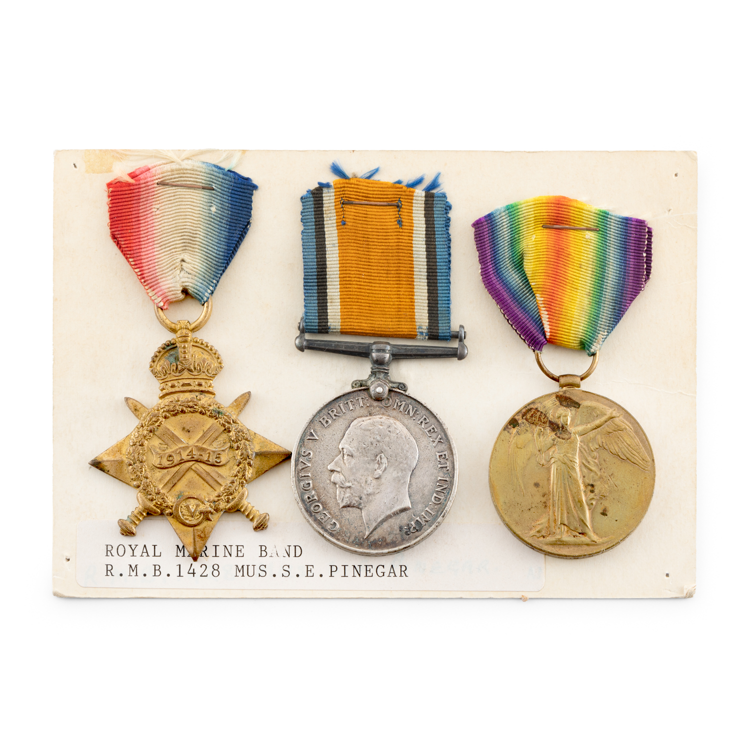 Great Britain, R.M.B 1914 - 15 Star Trio, WWI,
