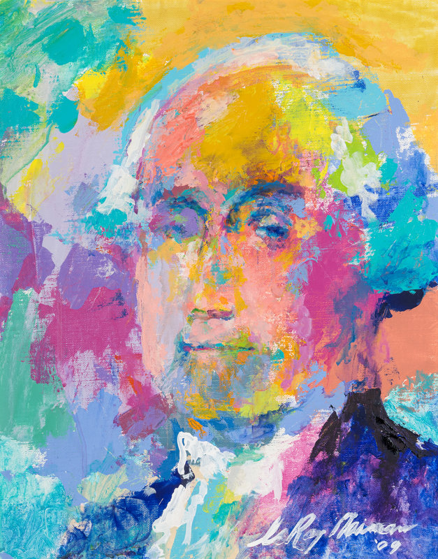 LeRoy Neiman
(American, 1921-2012)
George Washington, 2009