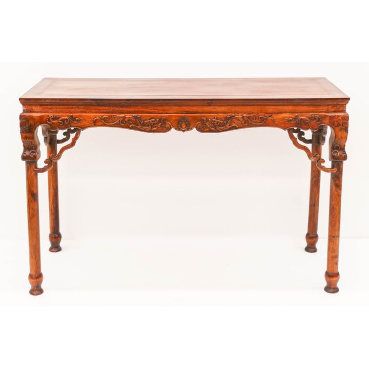 Chinese Rosewood Dragon Altar Table 32.25''x49''x18.5"