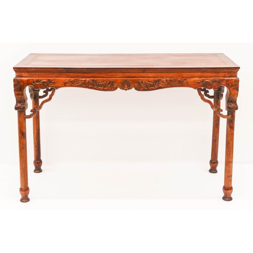 Chinese Rosewood Dragon Altar Table 32.25''x49''x18.5"