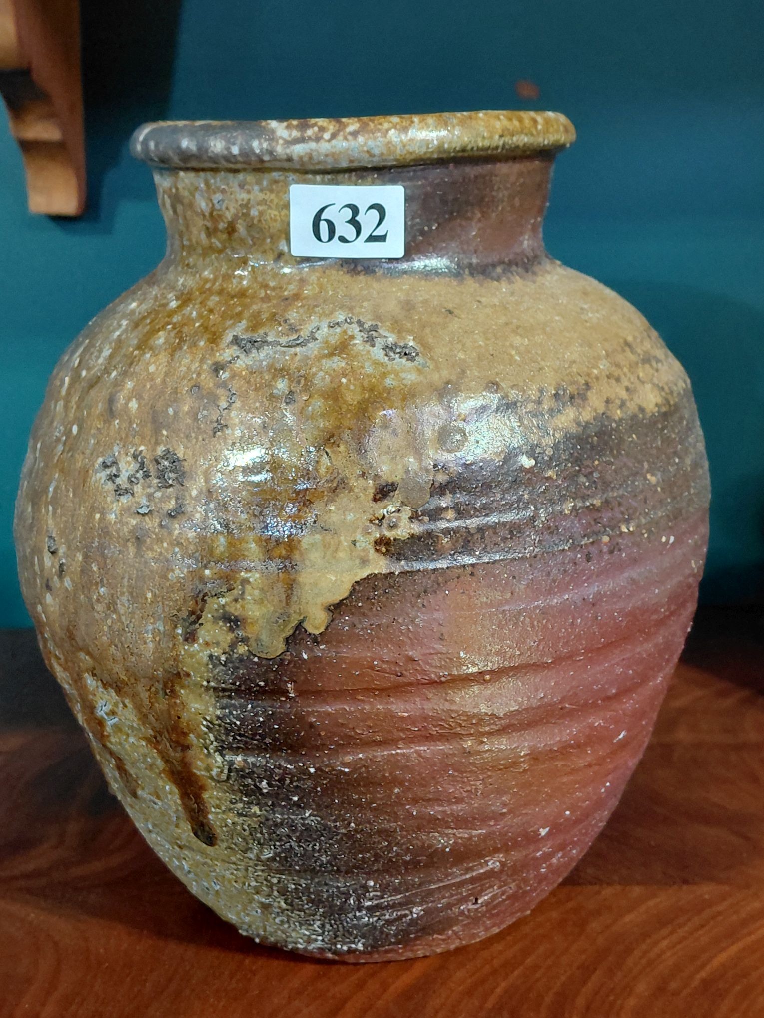 JAPANESE BIZEN WARE VASE