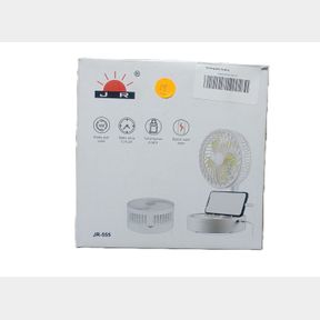 Rechargeable Desktop Fan with Phone Holder 180 Degree Angle Rotation (not tested)