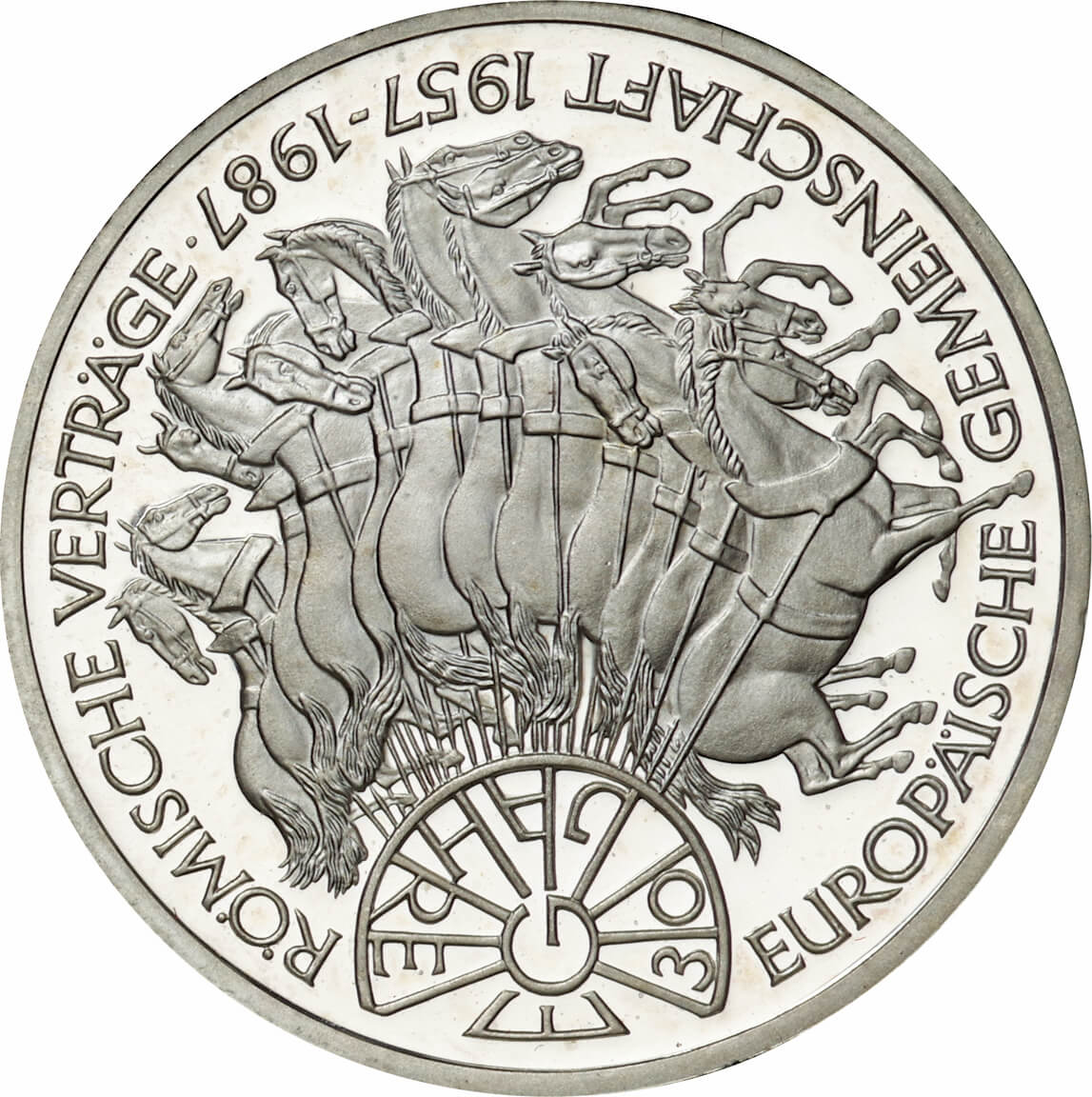 ドイツ-Germany. 未使用及びプルーフ. UNC/Proof. Silver. 10マルク