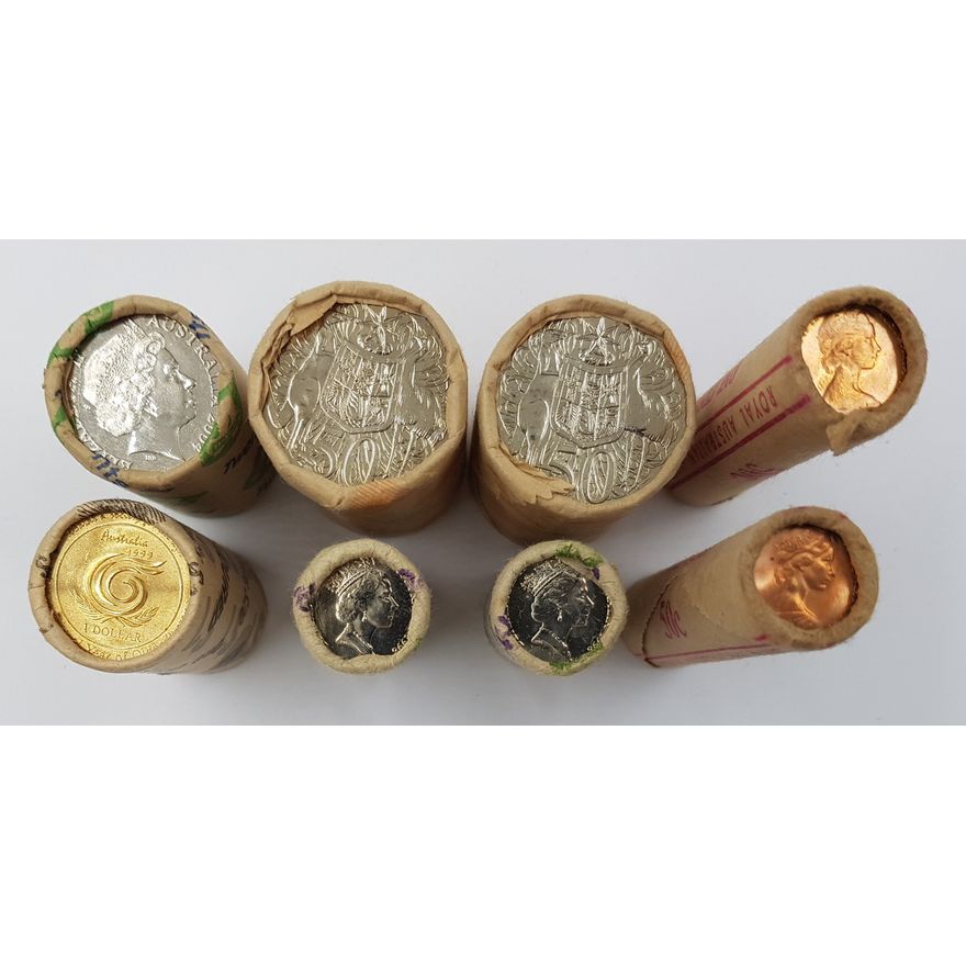 Aus. Coin Rolls (x8)