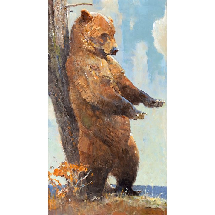 Bob Kuhn (1920-2007), A Little to the Right
