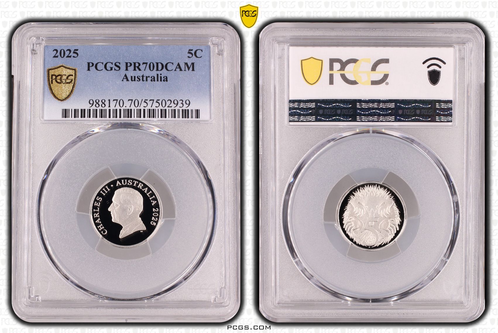 Five Cent, 2025, PR70DCAM
