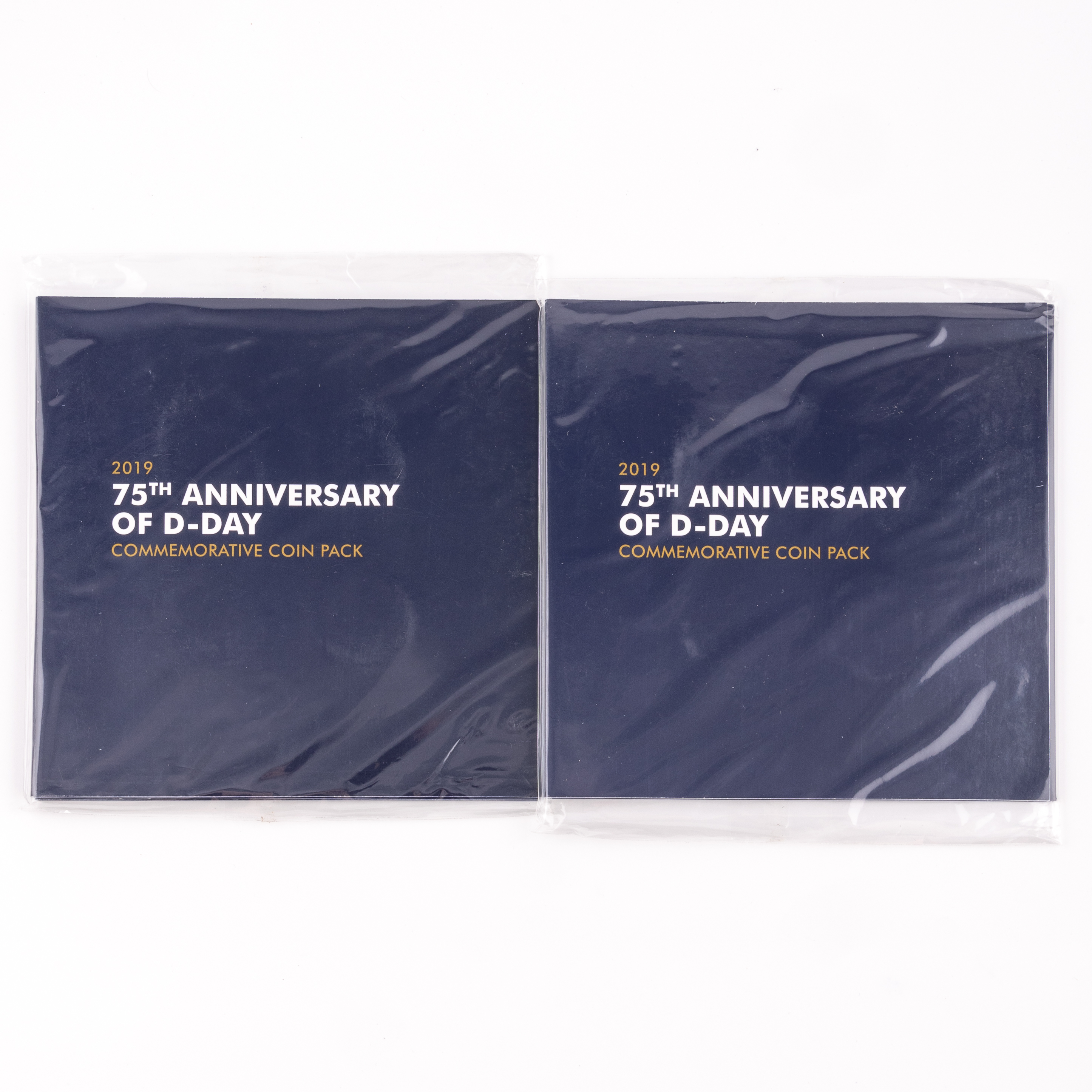 Elizabeth II, 75th Anniversary of D-Day, One Dollar - Five Euros, 2019, UNC