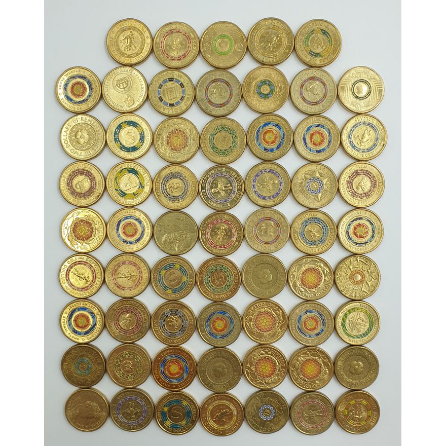 Comm. $2 Coins (x61)