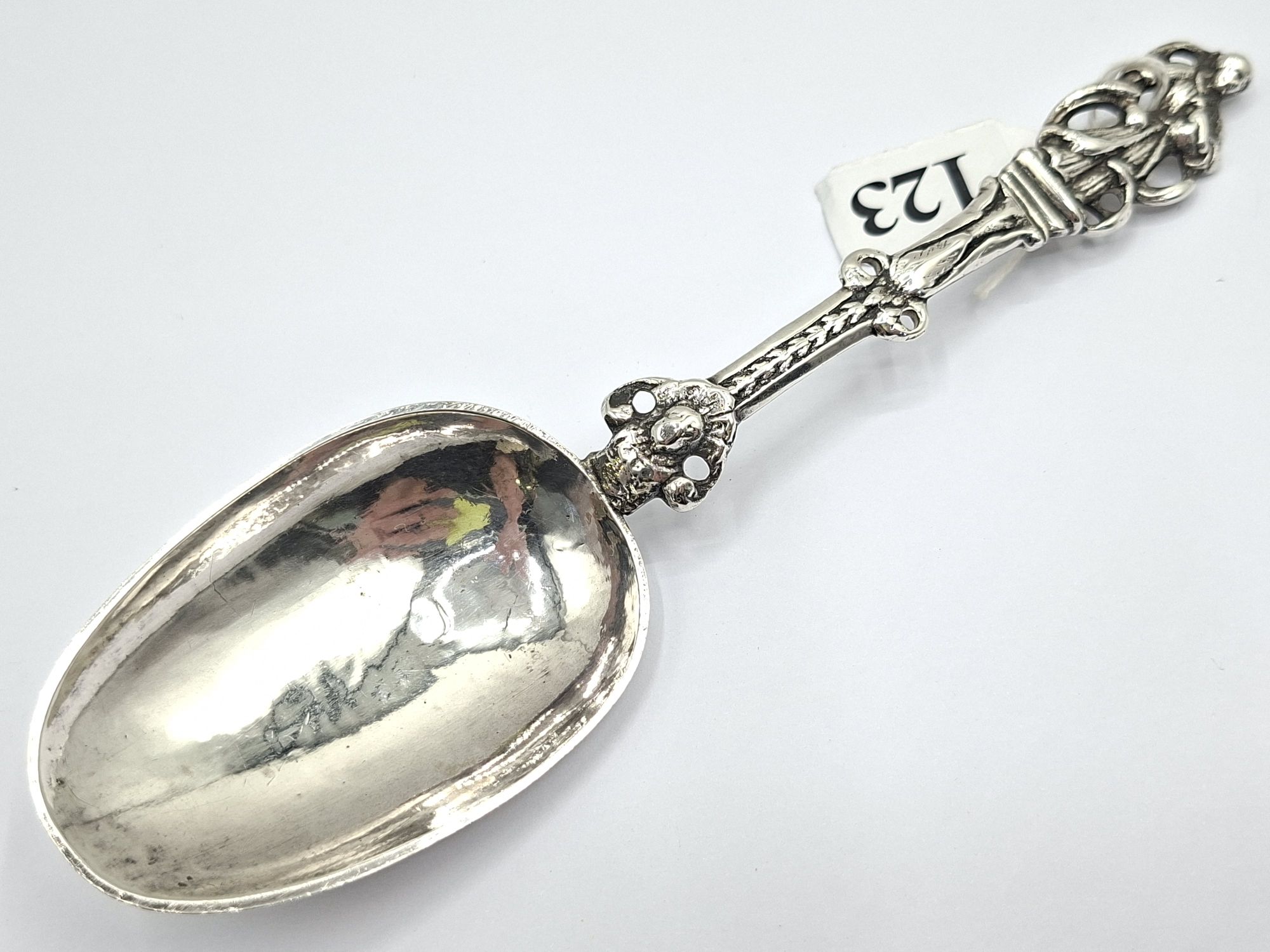 Georgian Silver Figural Spoon