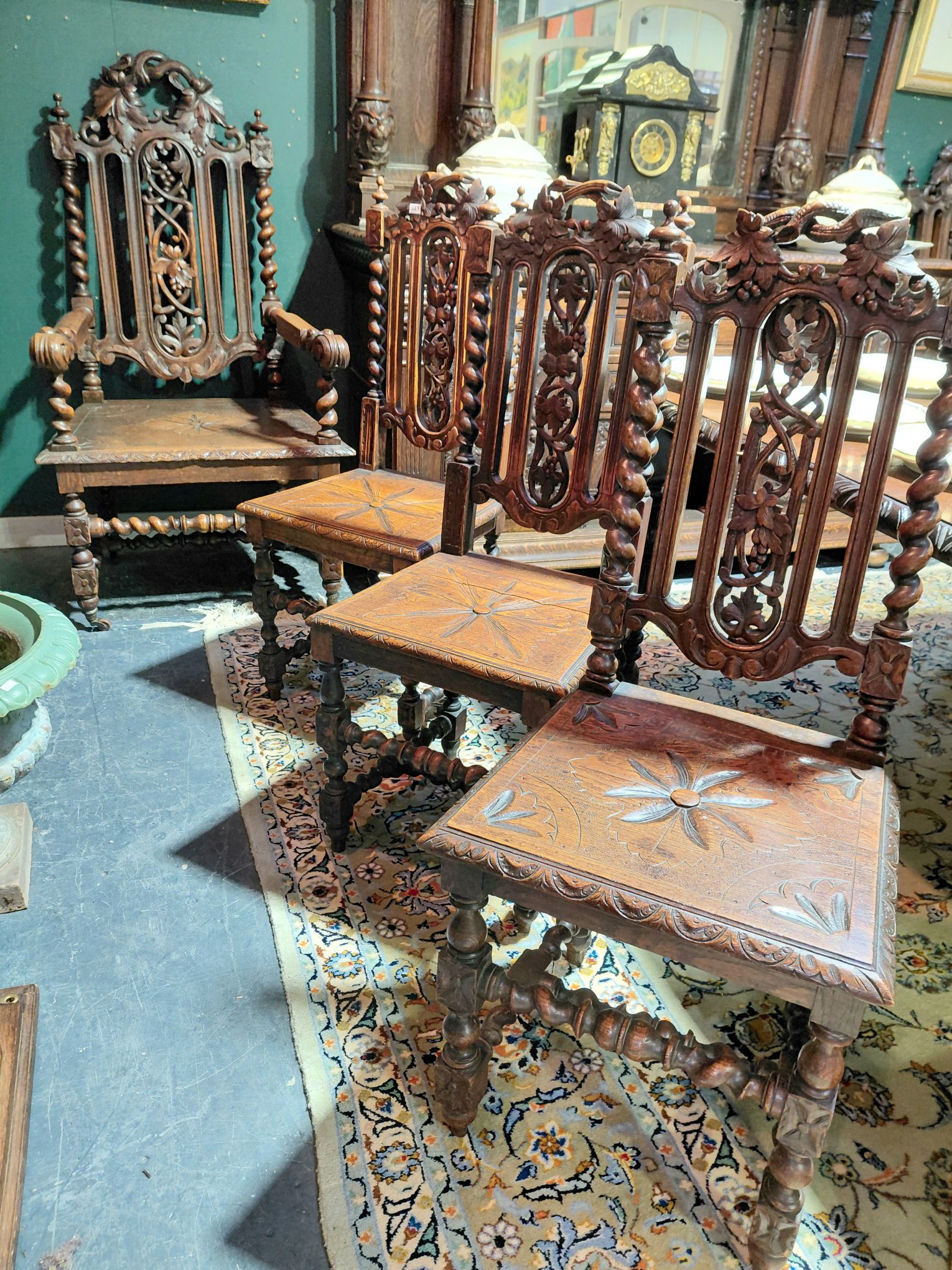 Oak Dining Chairs