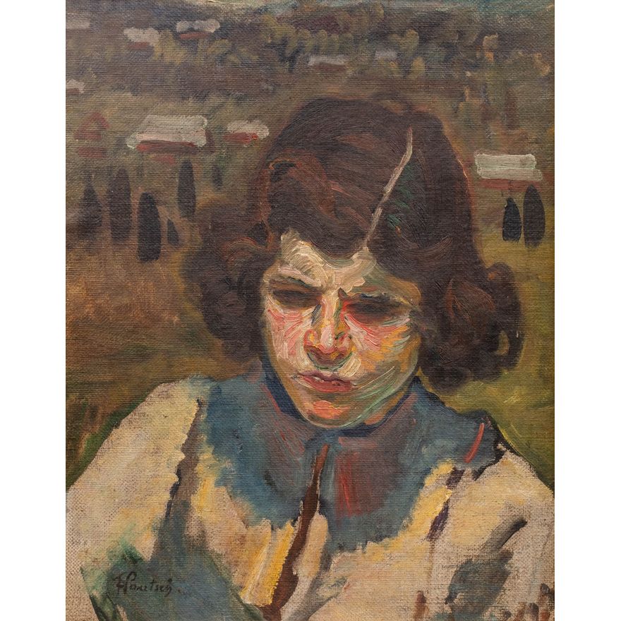 Fryderyk Pautsch | Portret dziewczyny