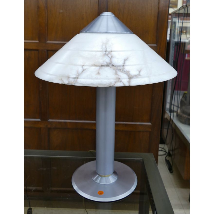 Boyd Lighting "Cirrus" Alabaster Shade Table Lamp 22''x17''