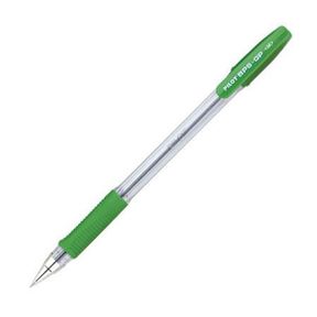 Pilot BPS Grip Fine Ballpoint Pen Green (Pack of 12) Writing Tools |