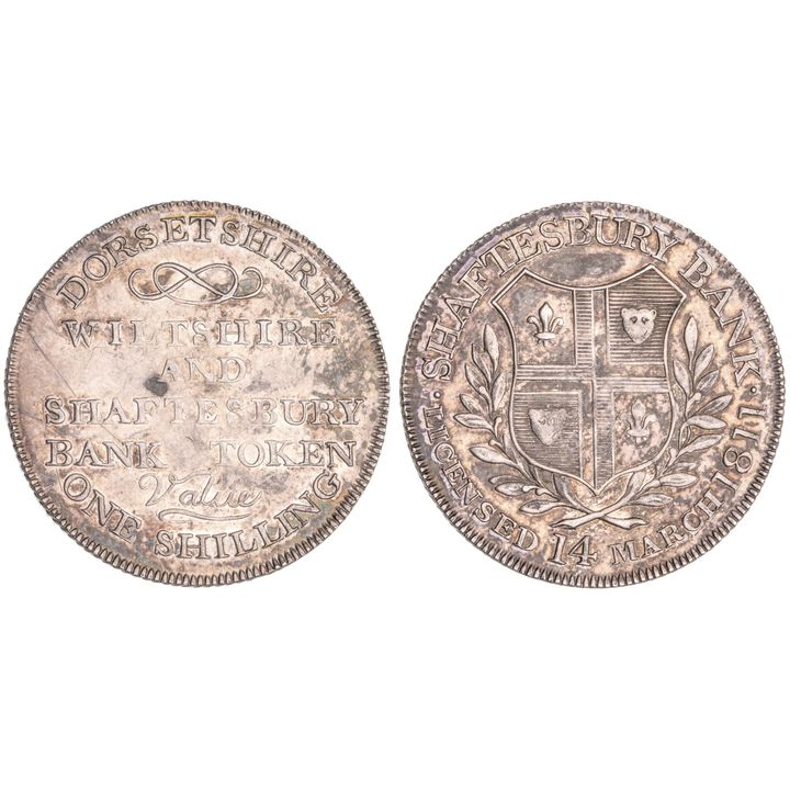 Great Britain, Dorset, Shilling, 1811, gEF