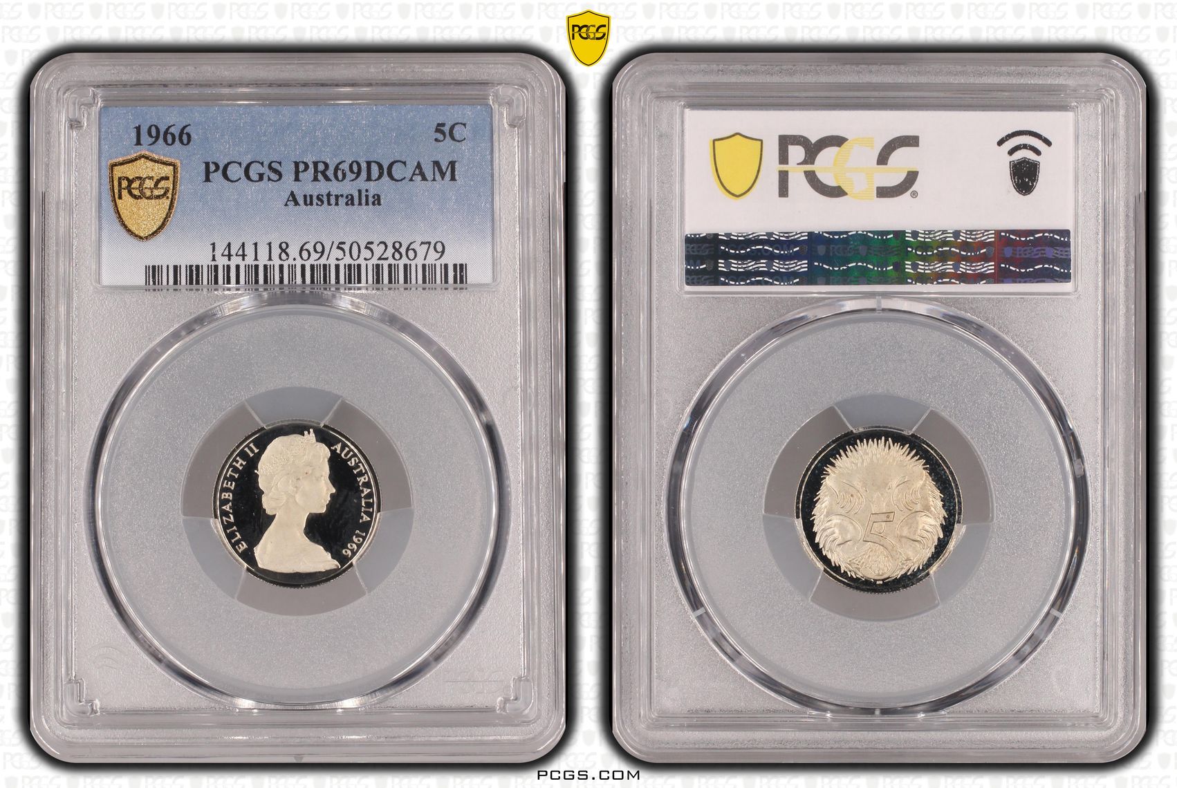 Five Cent, 1966, PCGS PR69DCAM