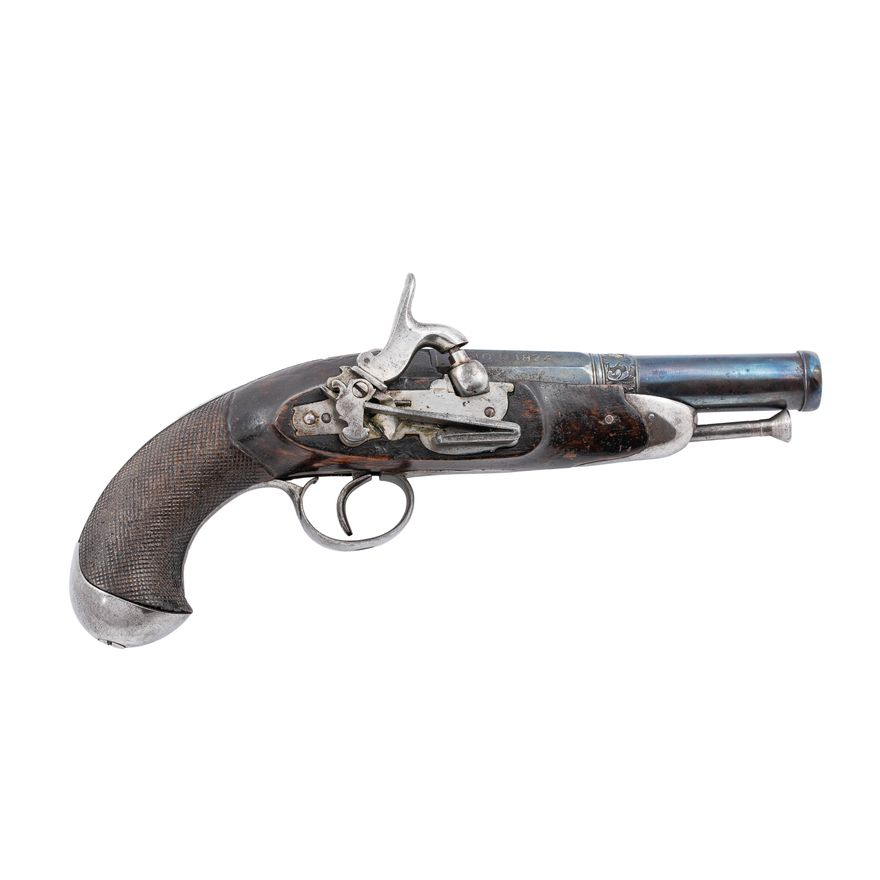 Pistolet kapiszonowy, Hiszpania, XIX w.