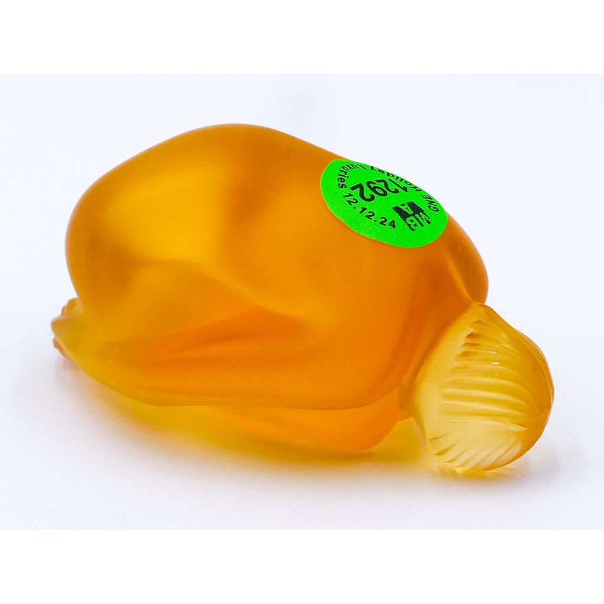 Lalique Nude Yoga Yellow Crystal Figure 3.5''