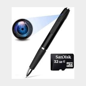 Spy Camera Pen with Micro SD Card Slot - Bar 9902032145760- 51748/10364 AS B1 (S9)