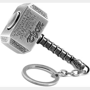 Metal Hammer Keychain Hammer Mj lnir Thor s Hammer |