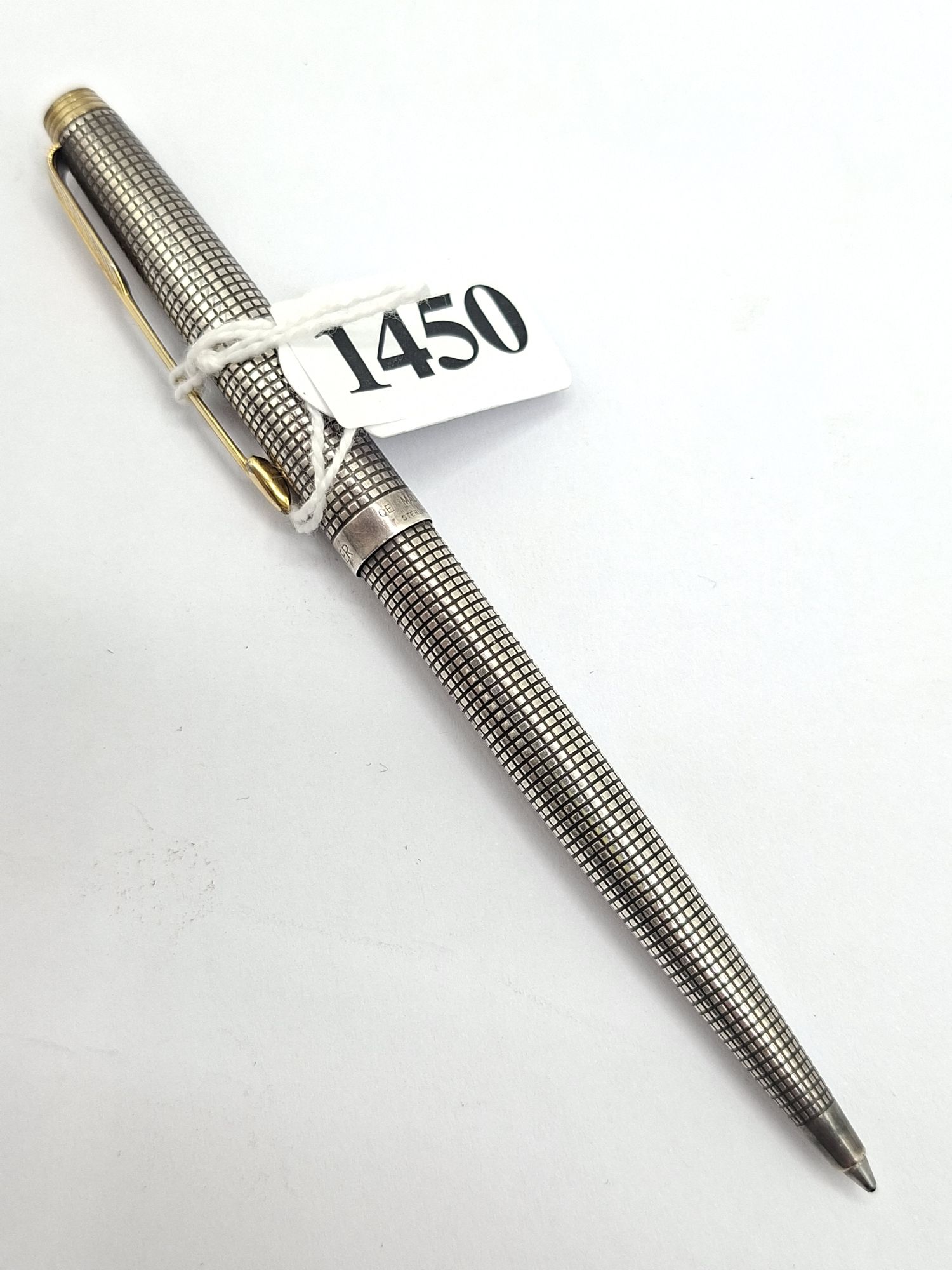 Sterling Silver Retractable Pen