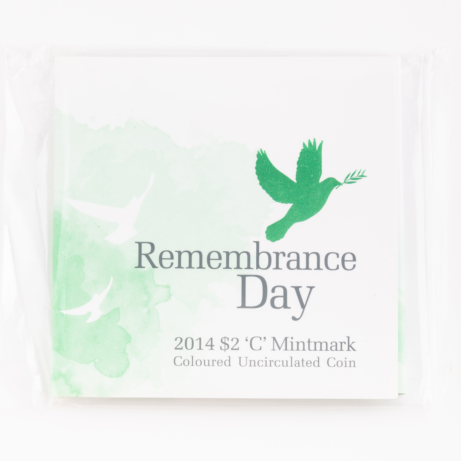 Elizabeth II, Remembrance Day, Two Dollars, 2014-C, UNC