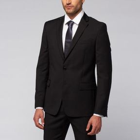 VERSACE SUIT /BLAZERS BLACK SIZE 54 - 52055/9910