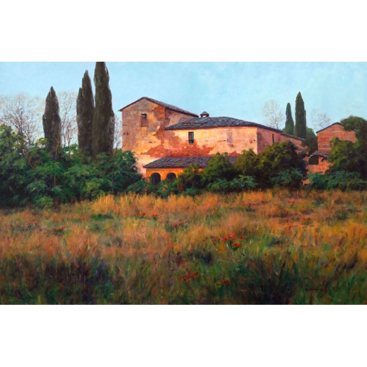 Don Parks (1943-) Bettolle, Tuscany