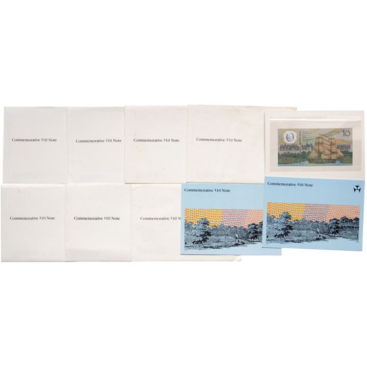 Johnston/Fraser, Ten Dollars, 1988, UNC