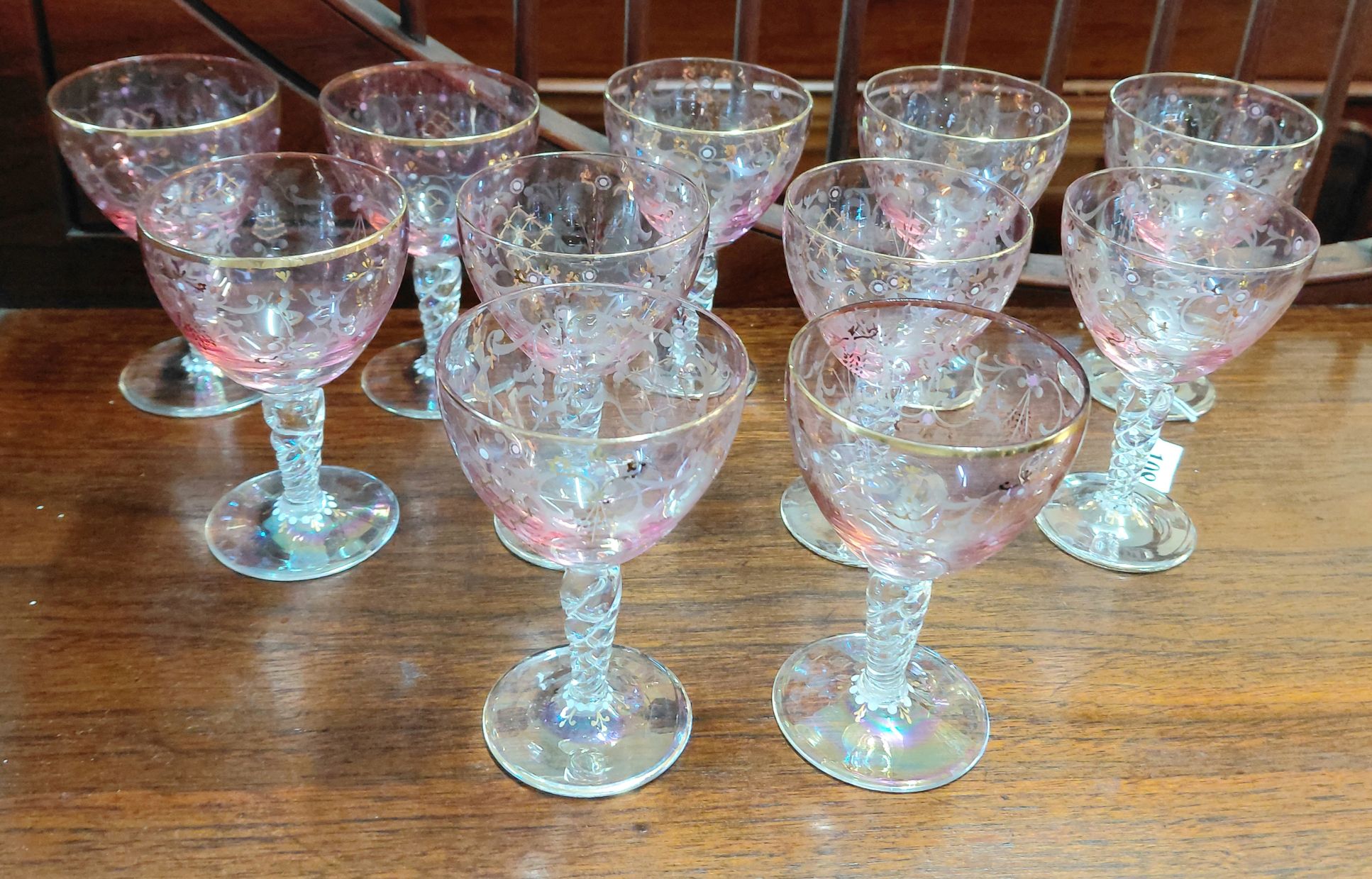 108 · VENEZIA MURANO LIQUOR STEMS