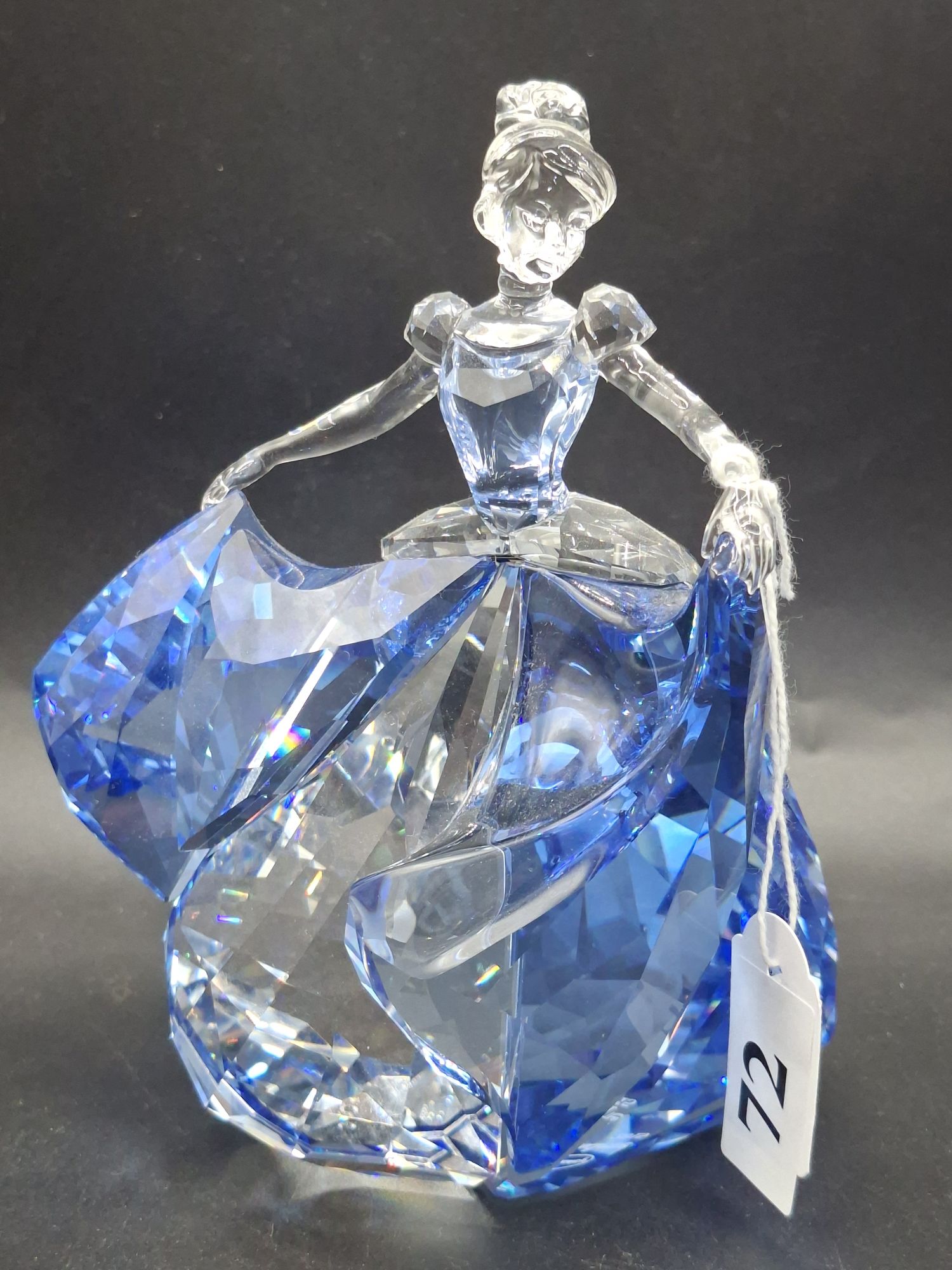 72 · SWAROVSKI CRYSTAL CINDERELLA FIGURINE