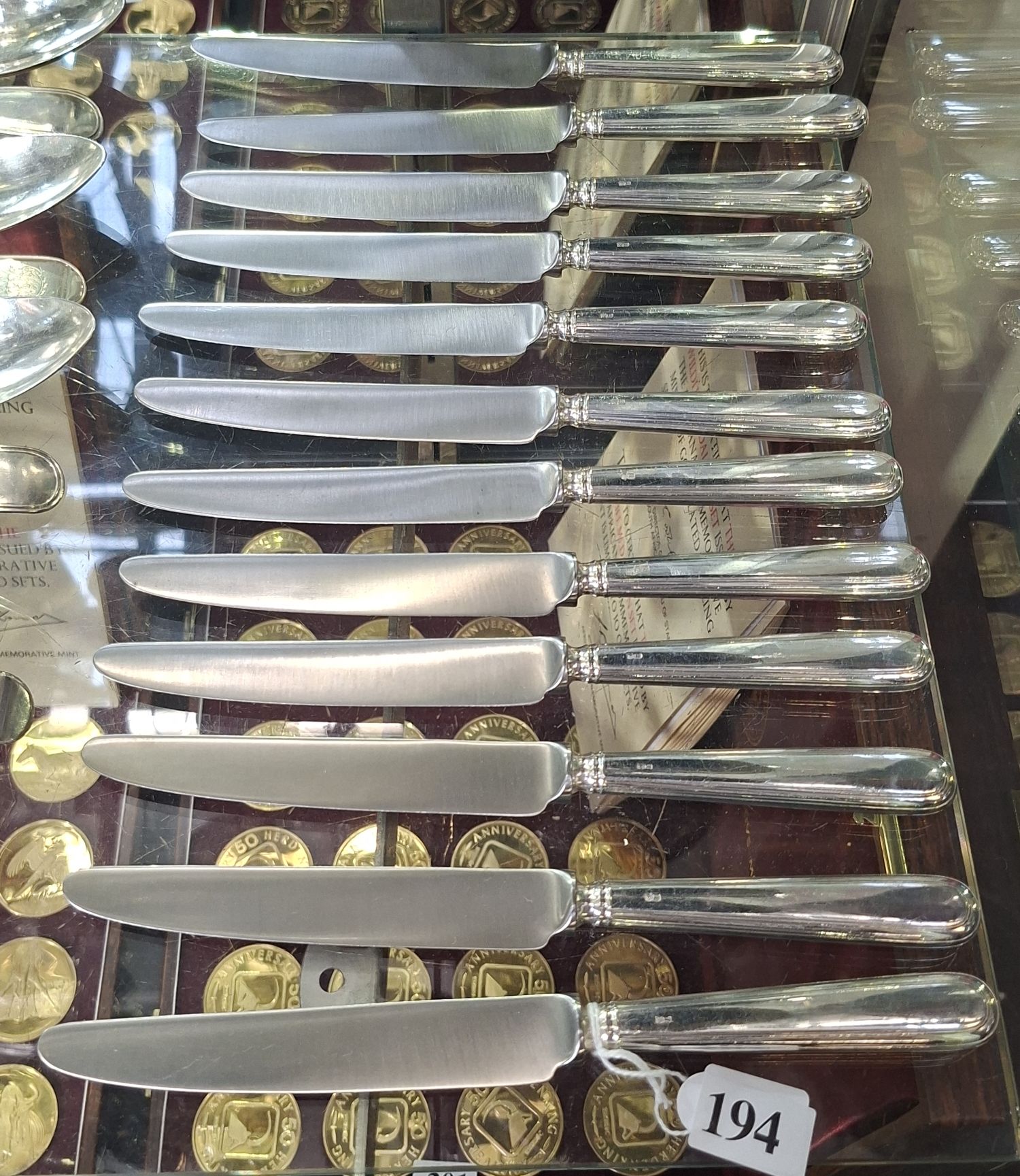 194 · STERLING SILVER KNIVES