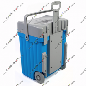 Cadii Bag CSB-1292 Blue Body and Grey Trim with Dividers and Lunchbox Includes|