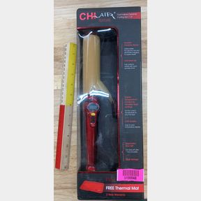 CHI AIR TOURMALINE CERAMIC HAIR CURLING IRON FREE THERMAL MAT