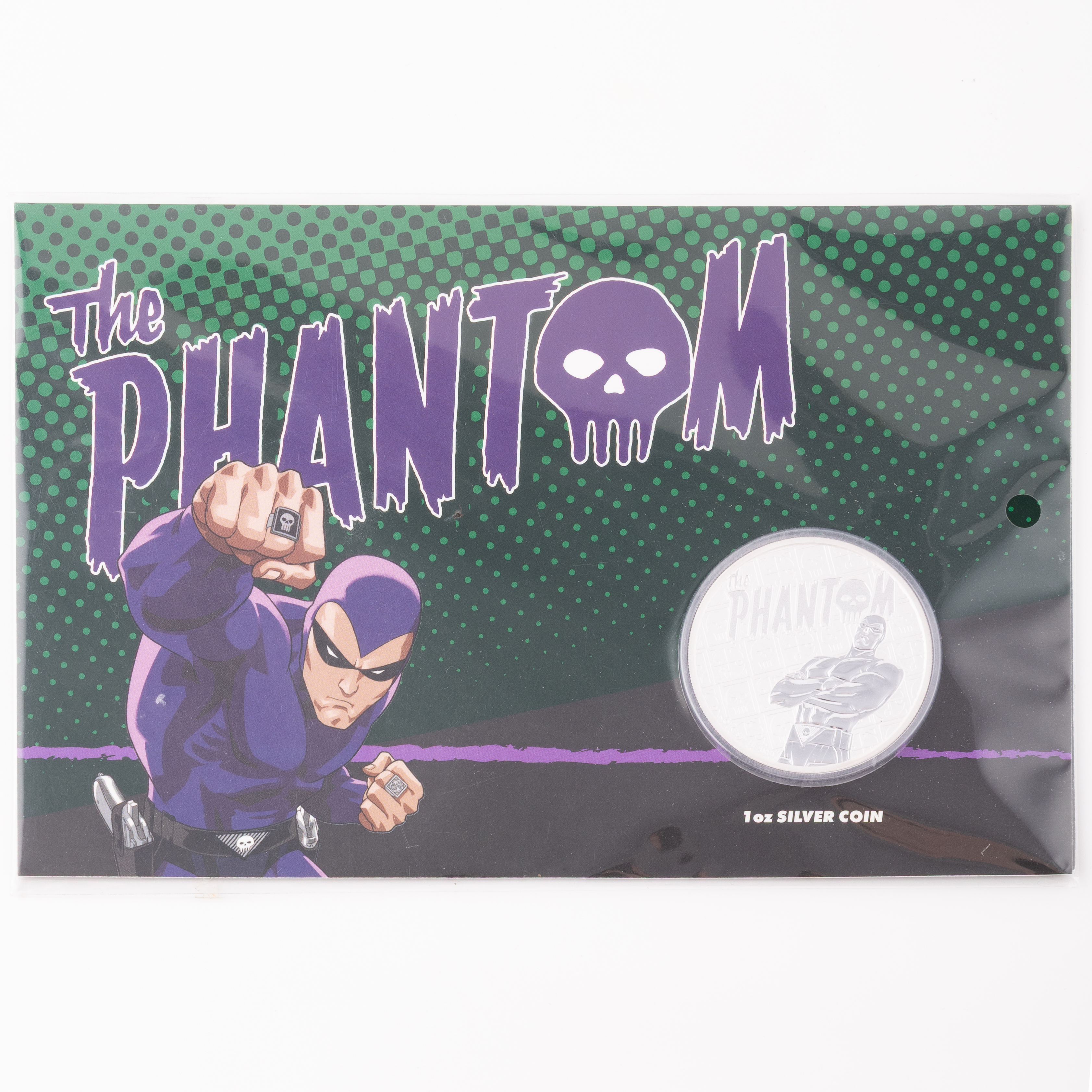 Tuvalu, Elizabeth II, Perth Mint - The Phantom, One Dollar, 2022, FDC