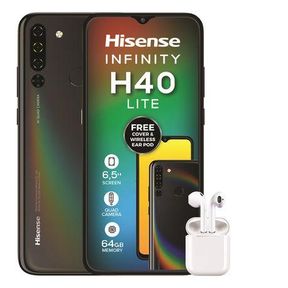 Hisense Infinity H40 Lite 64GB Single Sim Black|used