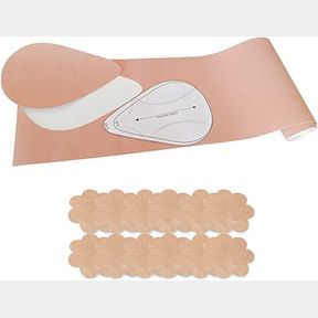 DIY BOOBYTAPE FOR BREAST LIFT, BOB TAPE FOR LARGE BREASTS, BREAST TAPE LIFTING LARGE BREAST TO SCULPT YOUR BODY, VANILLA, XL
