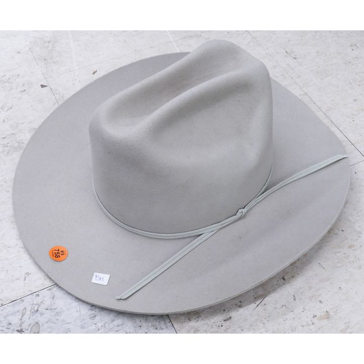 Vintage Silver Spur Cowboy Hat Size XL