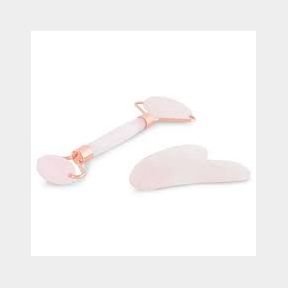 Mikay Health Rose Quartz Stone Roller Gua Sha - Rejuvenation Bar 9902017893204- 51748/13784 SN B3 (S7)