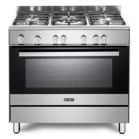 Elba 01-9CX828N1 Classic Full Gas Cooker (90cm) (Stainless Steel) -