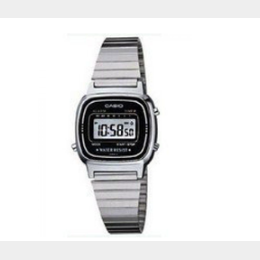 CASIO LADIES LA670WA-1DF RETRO DIGITAL WATCH -