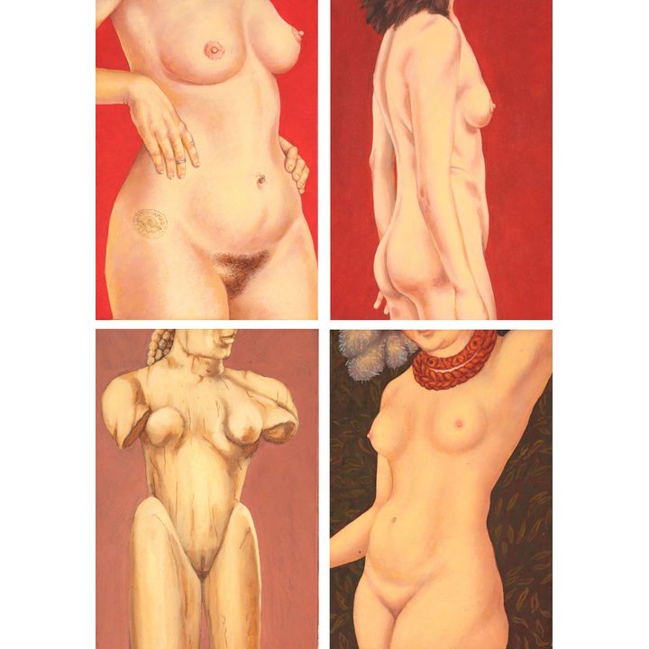 Mary McIntyre 'A Row of Venuses'