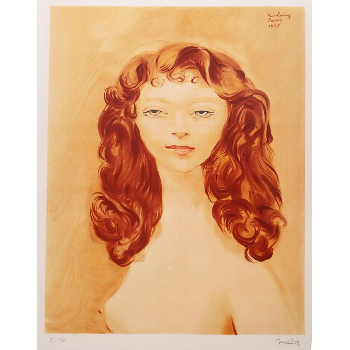 Mojżesz Kisling | Rudowłosa