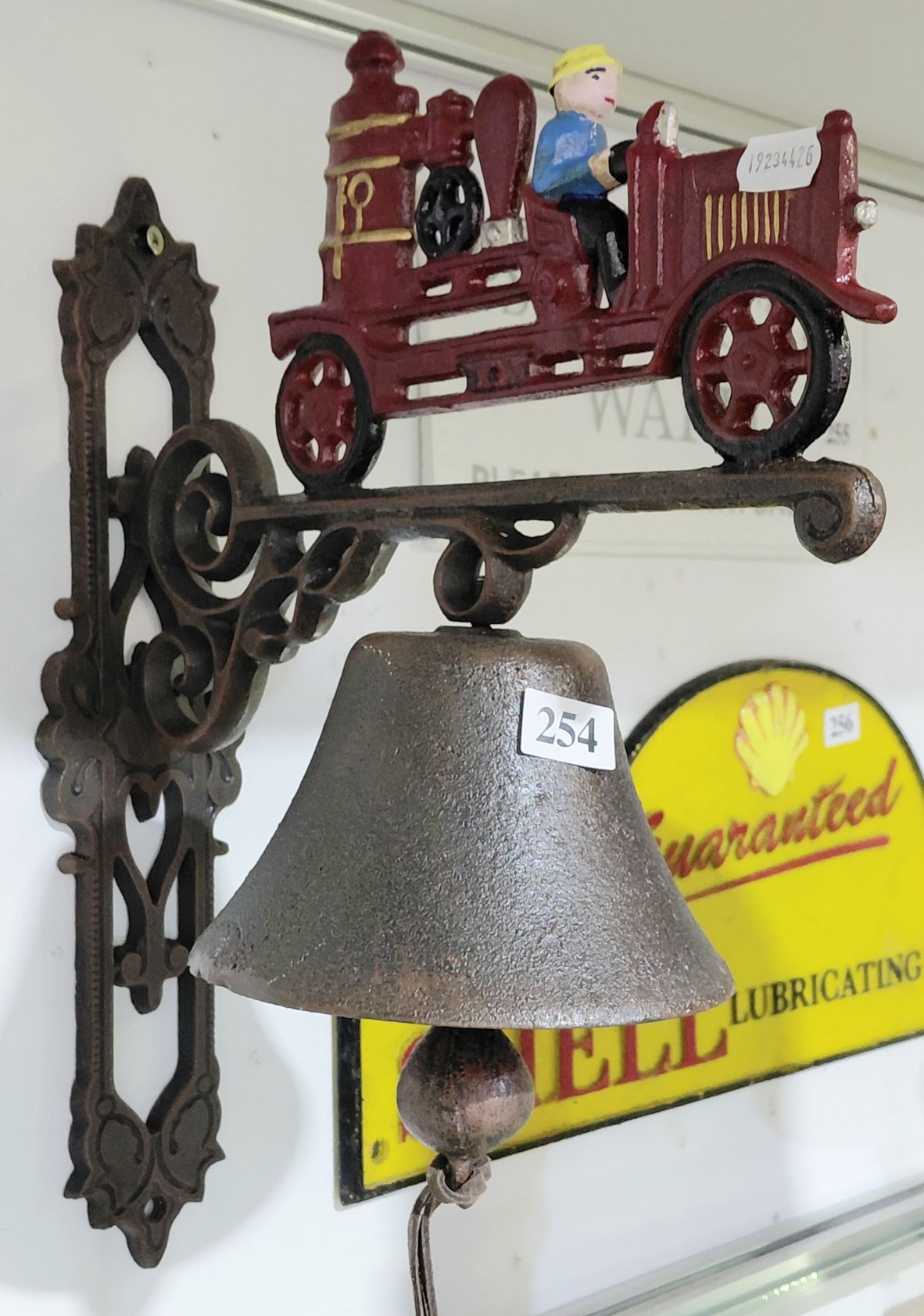 254 · CAST IRON WALL MOUNTED BELL