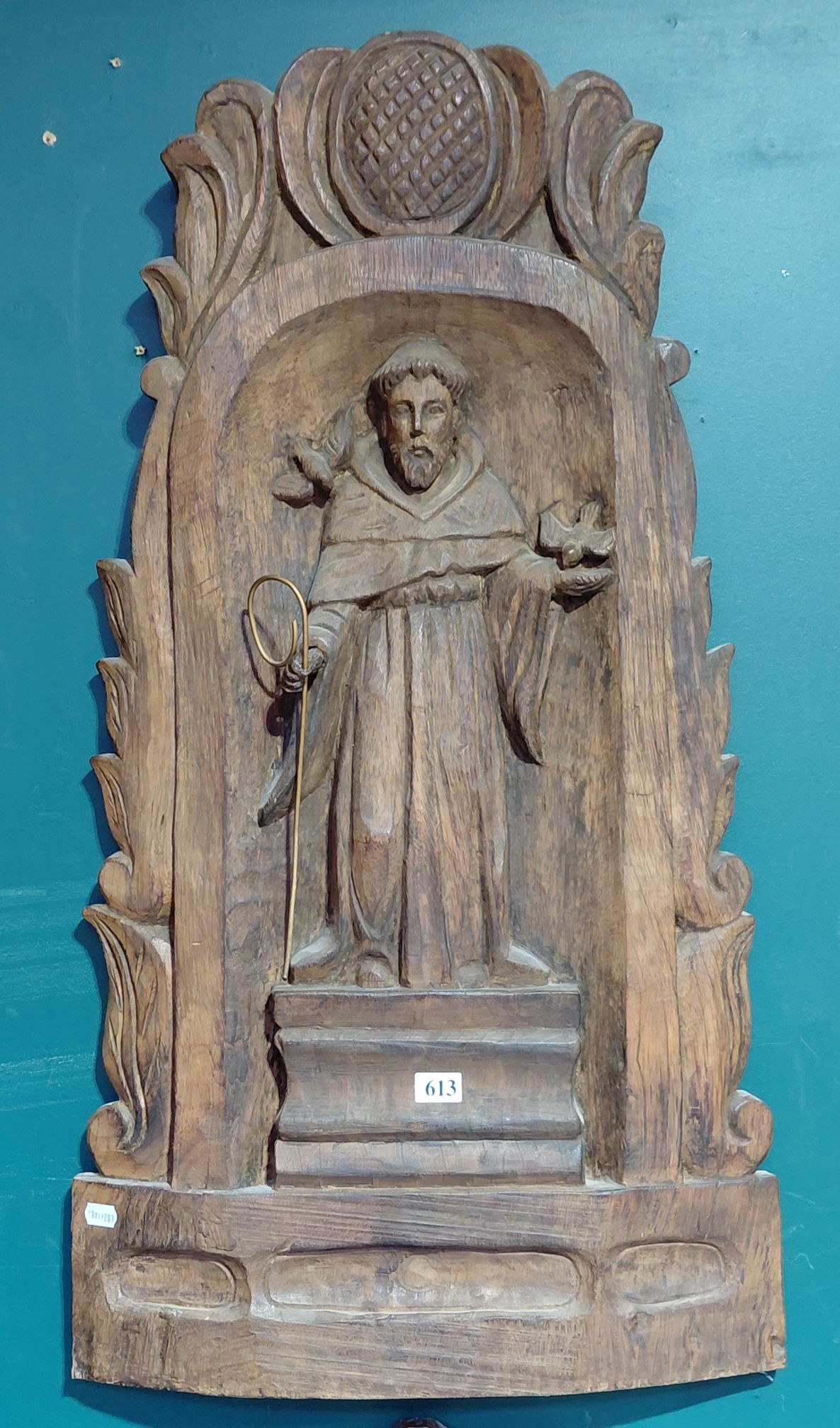 613 · RELIGIOUS PLAQUE